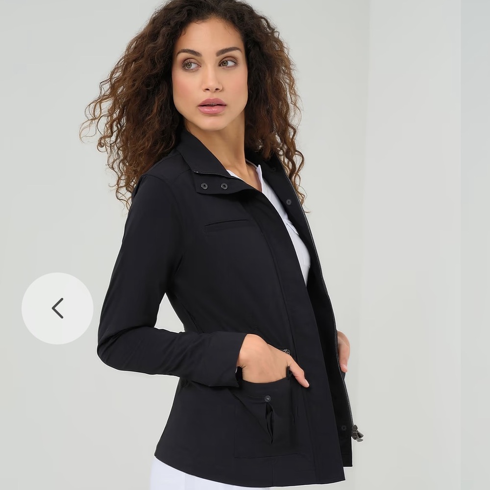 ANATOMIE BLACK STRETCH ZIP S JACKET - BNWT!